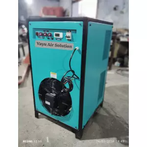 Industrial RO Plant Water Chiller Unit Showing Rotor Design And Airflow Setup
