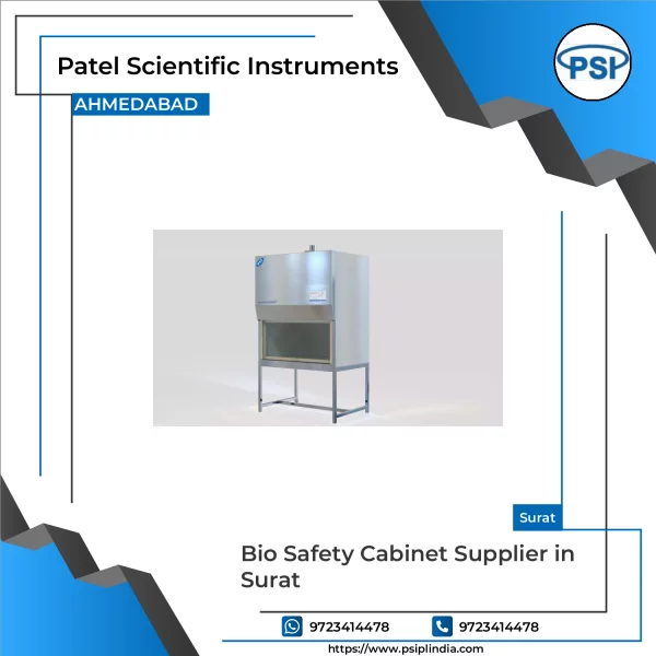 Bio Safety Cabinet With Glass Front And Control Panel
