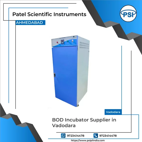 BOD Incubator Showing Internal Chamber With Sample Trays