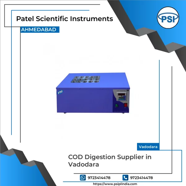 COD Digestion Unit Setup Showing Sample Tubes Being Heated Evenly