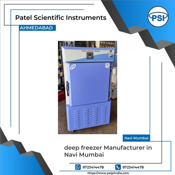 Vertical Deep Freezer Unit For Laboratory Use In Controlled Environment