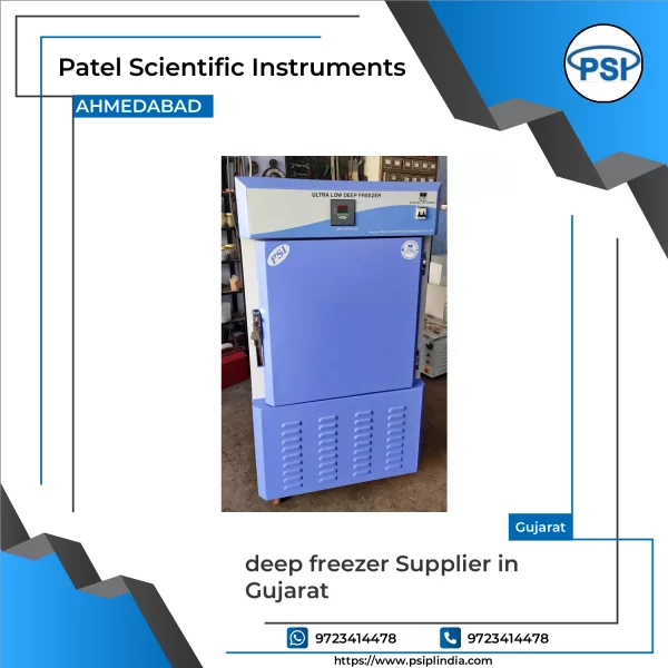 Deep Freezer Unit Used In Laboratory Cold Storage
