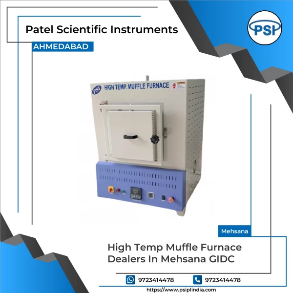 High Temp Muffle Furnace Dealers In Mehsana GIDC