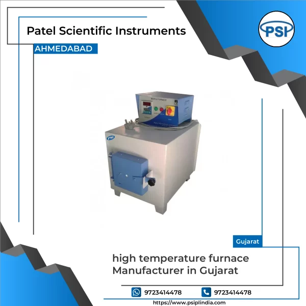 Industrial High Temperature Furnace Used In Laboratory Setting
