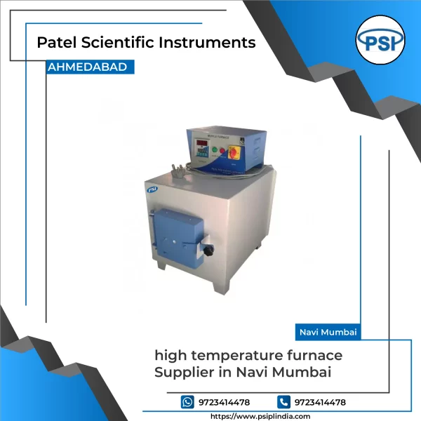 High Temperature Furnace Used In Laboratory Setting With Sample Containers