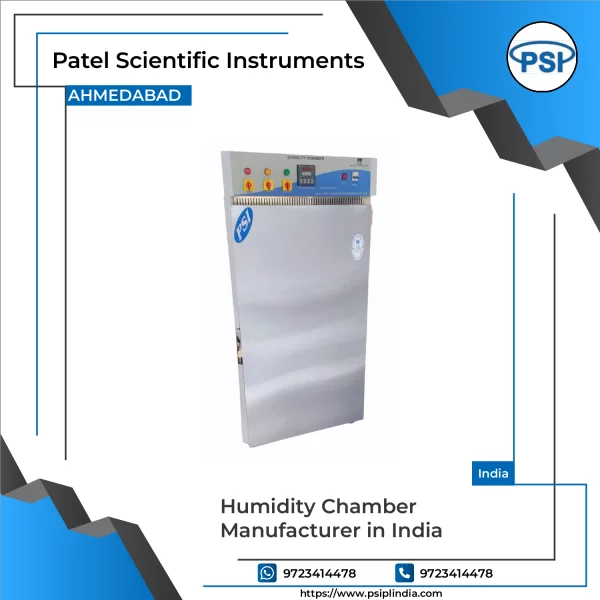 Industrial Humidity Chamber Showing Internal Sample Containers Arranged