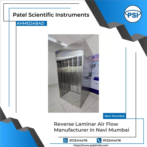 Reverse Laminar Air Flow Unit Showing Front Panel And Air Filters