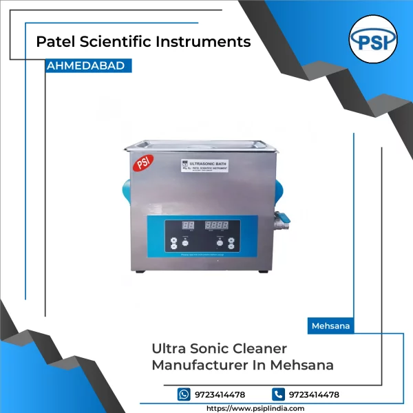 Ultra Sonic Cleaner Manufacturer In Mehsana