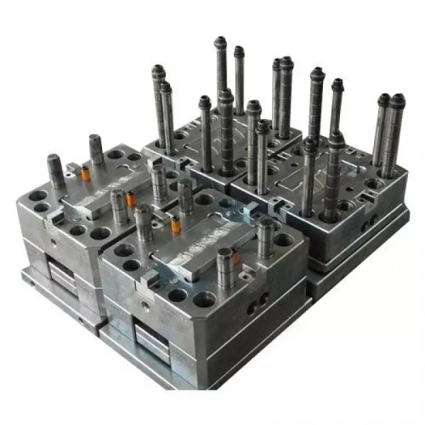 Injection Mould Used In Industrial Manufacturing Showing Detailed Surface Finish