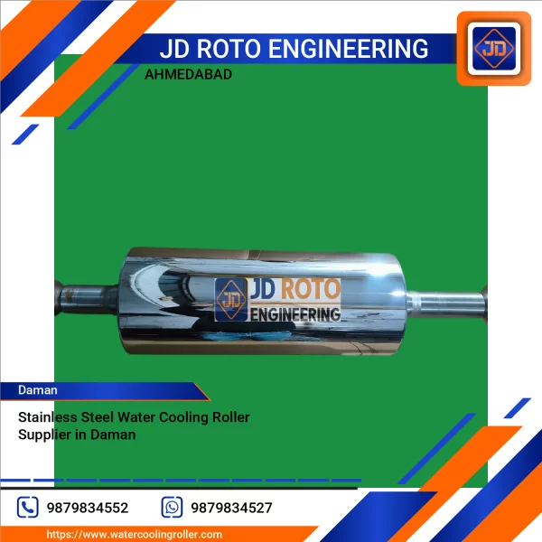 Stainless Steel Water Cooling Roller Supplier In Daman