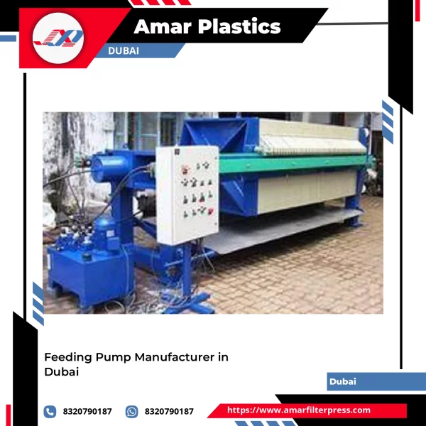 Feeding Pump Used In Industrial Filtration Systems