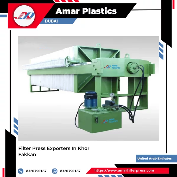 Filter Press Exporters In Khor Fakkan