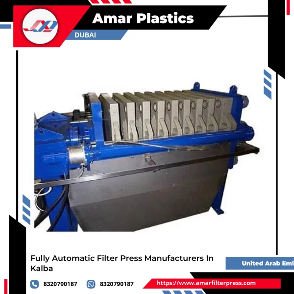 Fully Automatic Filter Press Manufacturers In Kalba
