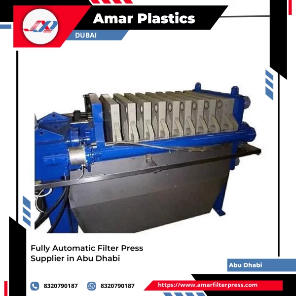 Fully Automatic Filter Press Operating In An Industrial Setting