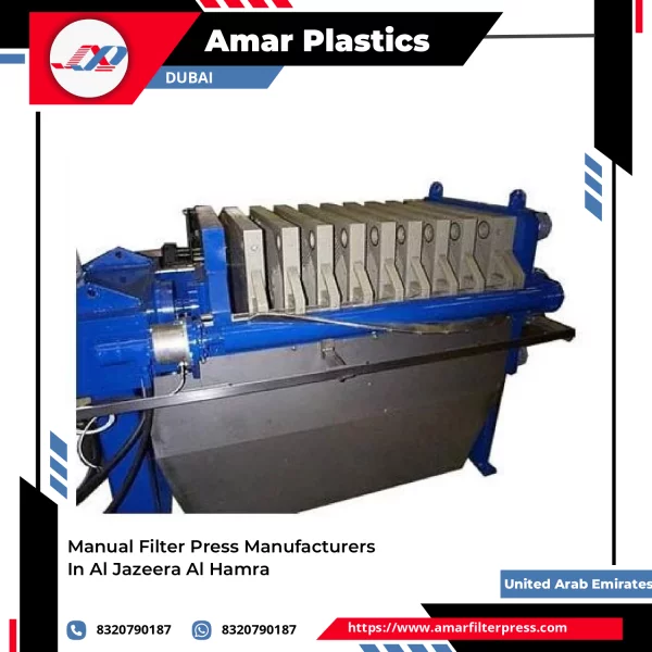 Manual Filter Press Manufacturers In Al Jazeera Al Hamra