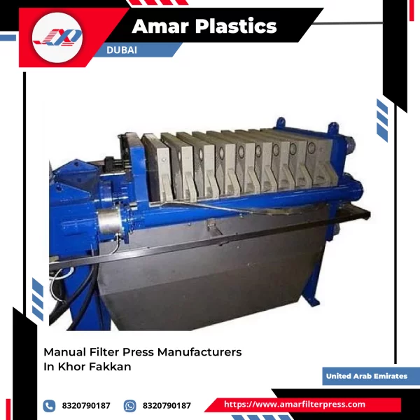 Manual Filter Press Manufacturers In Khor Fakkan