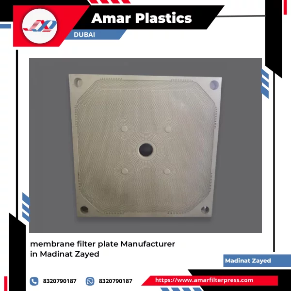 Membrane Filter Plate Used In Industrial Filtration System