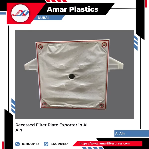 Recessed Filter Plate Used In Industrial Filtration System