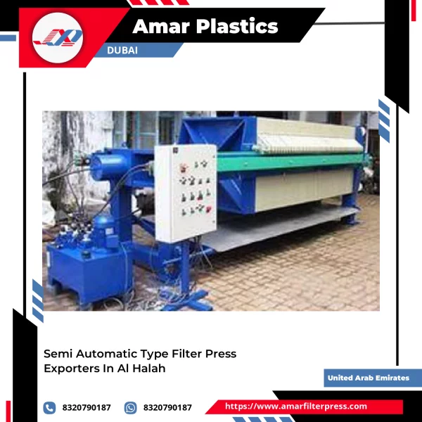 Semi Automatic Type Filter Press Exporters In Al Halah