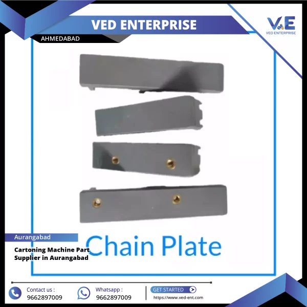 Precision-engineered Cartoning Machine Part Displayed Against Industrial Background