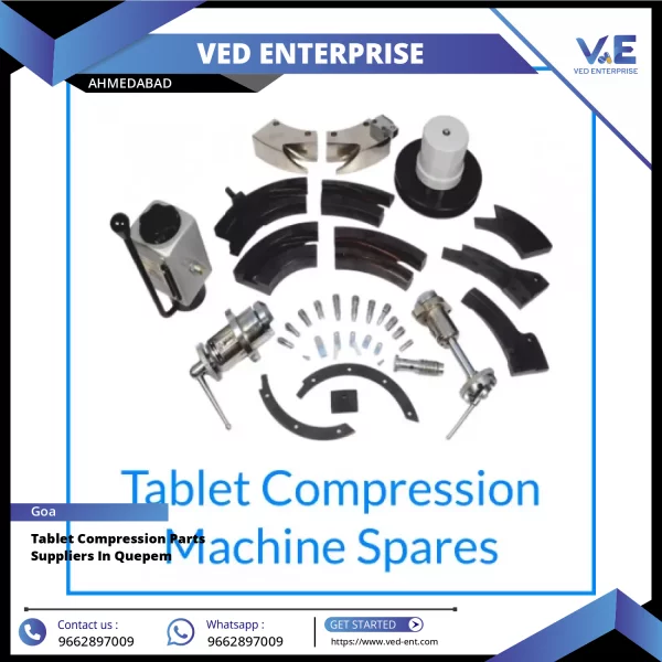 Tablet Compression Parts Suppliers In Quepem