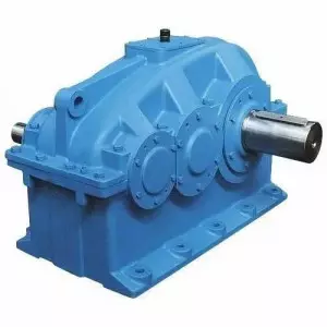 Worm Gearbox Showing Worm Wheel And Shaft Assembly