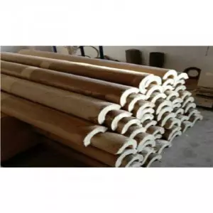 Close-up View Of Rigid Polyurethane Foam Insulation Panels Used In Construction