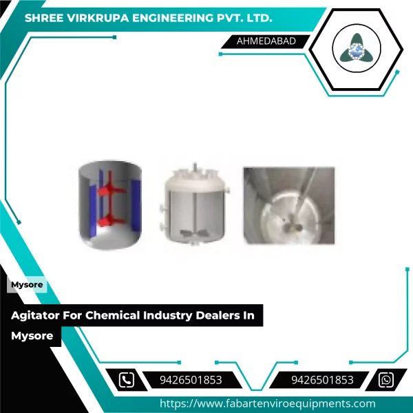 Agitator For Chemical Industry Dealers In Mysore