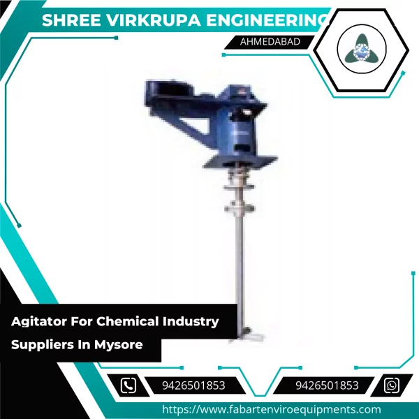 Agitator For Chemical Industry Suppliers In Mysore