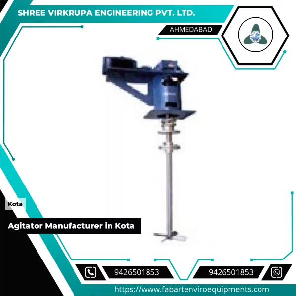Industrial Agitator Machine With Servo Motor Controls Used In Manufacturing