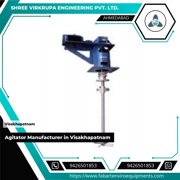 Industrial Agitator Machine Used For Mixing Processes