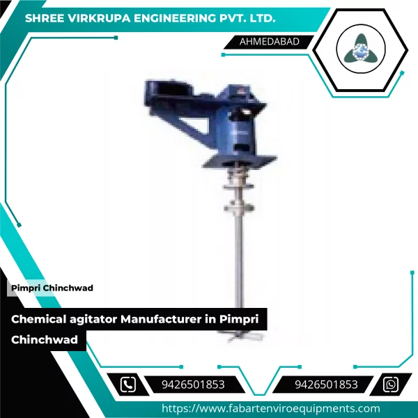 Chemical Agitator Equipment Used In Industrial Chemical Mixing Process