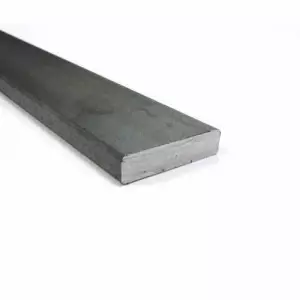 Stacked Mild Steel Flat Bars Showing Smooth Surfaces And Uniform Thickness
