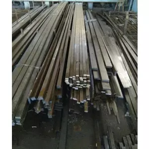 Stack Of MS Bright Bars Showing Smooth Finished Surface Ready For Industrial Use
