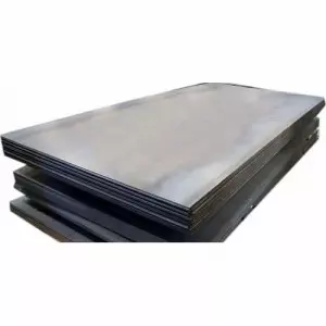 Stack Of Mild Steel Plates Ready For Shipment