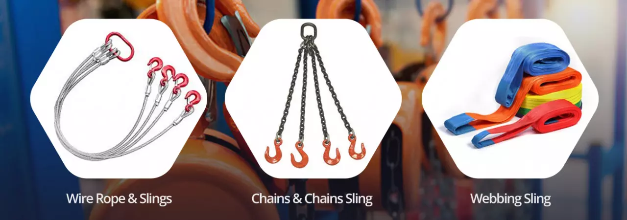 A leading manufacturer of wire rope and chain slings, providing high-quality lifting equipment for industrial use.