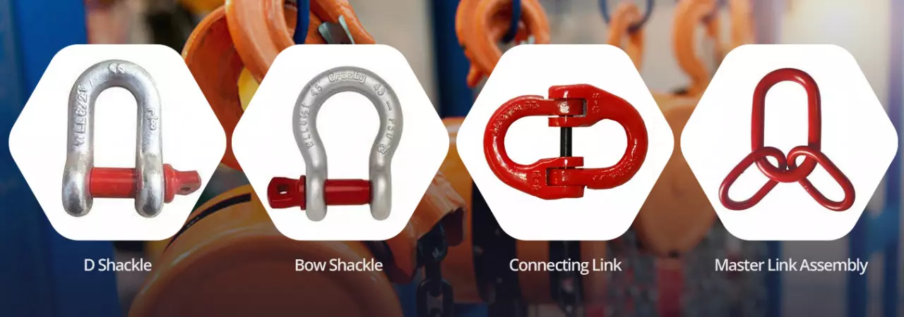 Manufacturer specializing in shackle and link assemblies, offering high-performance connection solutions for various applications.